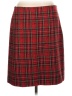 Talbots Plaid Red Wool Skirt Size 10 - photo 1