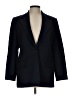 Talbots 100% Wool Black Blue Wool Blazer Size 10 Petite - photo 1