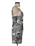 Superdown Graphic Gray Cocktail Dress Size S - photo 4