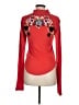 Free People 100% Cotton Red Pullover Sweater Size M - photo 2