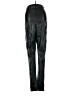 PrettyLittleThing 100% Polyurethane Metallic Black Track Pants Size 4 - photo 2