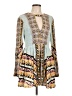 Free People 100% Rayon Teal Kimono Size 10 - photo 1