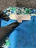 Ann Taylor LOFT 100% Polyester Floral Blue 3/4 Sleeve Blouse Size M - photo 7