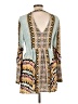 Free People 100% Rayon Teal Kimono Size 10 - photo 2