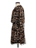 Socialite 100% Polyester Animal Print Brown Casual Dress Size M - photo 5