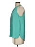 BCBGMAXAZRIA 100% Polyester Teal Sleeveless Blouse Size S - photo 5