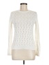 14th & Union Chevron-herringbone Ivory Pullover Sweater Size M - photo 1