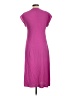Zara 100% Polyester Solid Pink Casual Dress Size L - photo 2