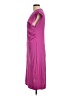 Zara 100% Polyester Solid Pink Casual Dress Size L - photo 5
