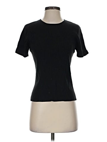 Petite Sophisticate Short Sleeve Turtleneck (view 1)