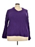 LIVI Purple Pullover Sweater Size 22 - photo 1