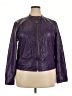 Ashley Stewart 100% Polyester Purple Jacket Size 18 Plus - photo 1