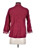 Unbranded Burgundy 3/4 Sleeve Blouse Size S - photo 2