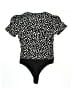 Lulus Polka Dots Black Short Sleeve Blouse Size S - photo 2