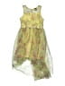 Pink & Violet 100% Polyester Floral Green Dress Size 10 - photo 1