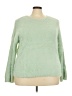Lane Bryant Green Pullover Sweater Size 22 - 24 Plus - photo 1