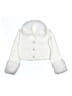 Shein 100% Polyester White Coat Size 9 - photo 1