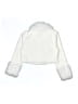 Shein 100% Polyester White Coat Size 9 - photo 2