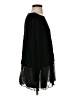 Eileen Fisher 100% Silk Black Long Sleeve Silk Top Size S - photo 4