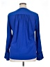 Calvin Klein Blue Long Sleeve Blouse Size XL - photo 2