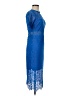 Just Me 100% Polyester Blue Cocktail Dress Size M - photo 4