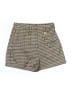Shein Houndstooth Gold Shorts Size 9 - photo 1