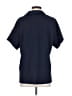 Chico's Solid Blue Short Sleeve Blouse Size S - photo 2