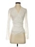 Babaton 100% Cupro Ivory Long Sleeve Blouse Size S - photo 1