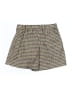 Shein Houndstooth Gold Shorts Size 9 - photo 2