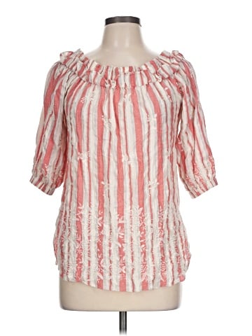 MISA Los Angeles Short Sleeve Blouse (view 1)
