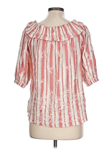 MISA Los Angeles Short Sleeve Blouse (view 2)