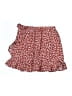 Shein 100% Polyester Floral Red Skirt Size 7 - photo 1