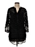 Garnet Hill Black 3/4 Sleeve Blouse Size 4 - photo 1