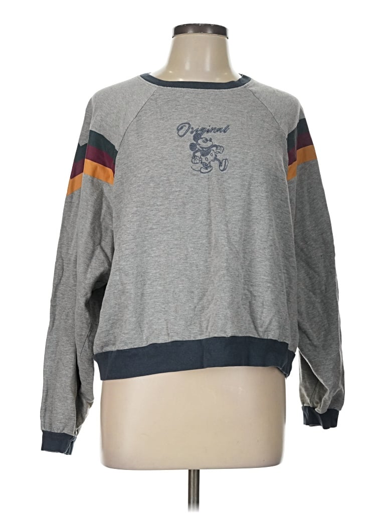 Pre-owned Disney Sweatshirt In Gray