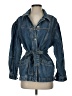 MNG 100% Cotton Blue Denim Jacket Size S - photo 1