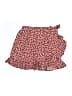 Shein 100% Polyester Floral Red Skirt Size 7 - photo 2