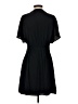 Maje Solid Blue Black Casual Dress Size 2 - photo 2