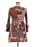 Haani Paisley Pink Casual Dress Size XL Petite - photo 2