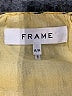 FRAME 100% Ramie Yellow 3/4 Sleeve Blouse Size M - photo 7