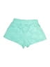 Adidas 100% Polyester Solid Teal Blue Athletic Shorts Size XS - photo 2