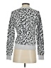 Arden B. Animal Print Silver Pullover Sweater Size S - photo 2
