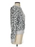 Arden B. Animal Print Silver Pullover Sweater Size S - photo 4