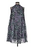 Forever 100% Polyester Print Purple Cocktail Dress Size 6 - photo 1