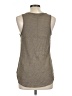 Dylan 100% Cotton Tan Sleeveless T-Shirt Size M - photo 2