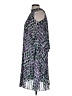 Forever 100% Polyester Print Purple Cocktail Dress Size 6 - photo 5