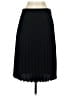 Everlane 100% Polyester Solid Black Formal Skirt Size 4 - photo 2