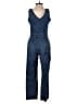 Reformation Jeans Blue Jumpsuit Size 6 - photo 2