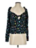STAUD Black Long Sleeve Blouse Size 10 - photo 1