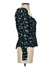 STAUD Black Long Sleeve Blouse Size 10 - photo 4