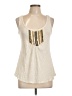 Assorted Brands Ivory Sleeveless Blouse Size L - photo 1